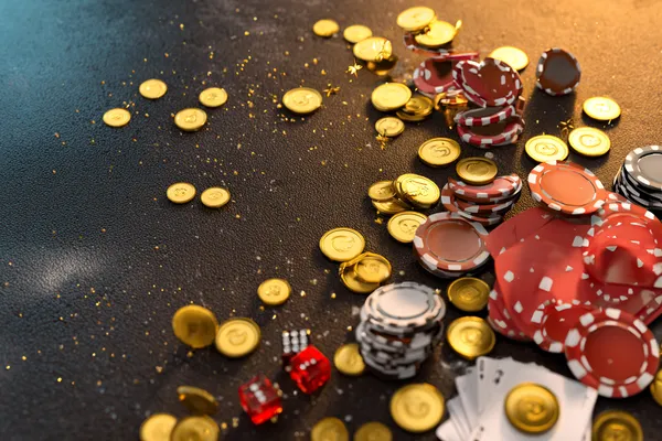 A young woman relaxing with her phone while dynamic casino elements float around her, illustrating the smooth mobile experience offered by the WIN7JILI app.