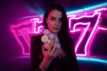 A laptop glowing with a bright login prompt in a minimalistic setup, symbolizing the protected access system at WIN7JILI.